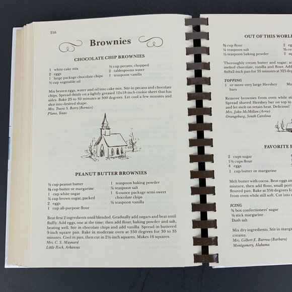 Vintage The Pastors Wives Cookbook 1978 By Sybil DuBose Spiral Bound Wimmer - Picture 10 of 12